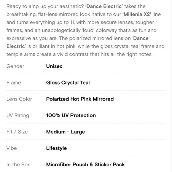 Blenders Millenia X2 Unisex Sunglasses - Picture 2 of 6